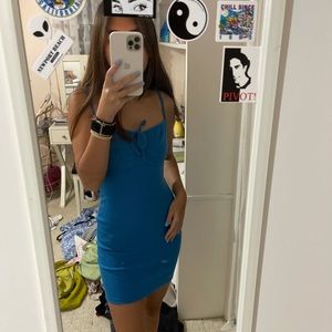 PRINCESS POLLY BLUE BODYCON